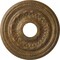 Ekena Millwork Galway Ceiling Medallion (Fits Canopies up to 3 1/4"), 15 3/4"OD x 3 1/4"ID x 1"P, Rubbed Bronze CM15GARZS - alternate 1